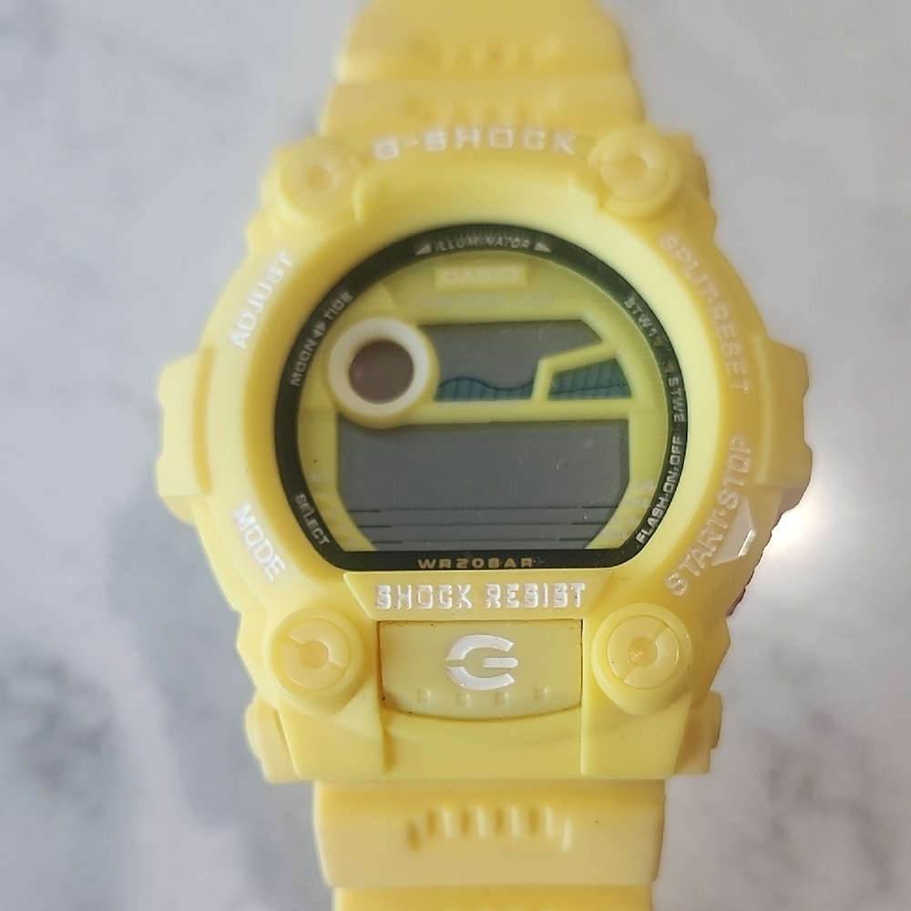 G-Shock Vibrant Yellow watch